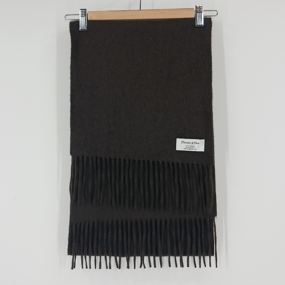 Preston & York Cashmere Fringe Scarf